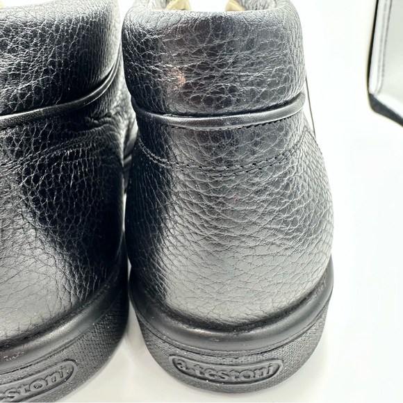 A. Testoni Dinamico Leather Ankle Boots - Picture 11 of 15